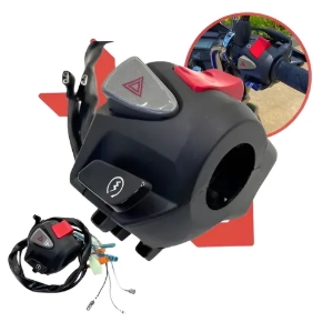 PUNHO DE LUZ ESQ C/LAMP CB500 P/ CG160